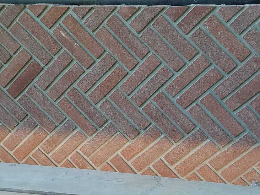 Visgraat metselwerk foto 2