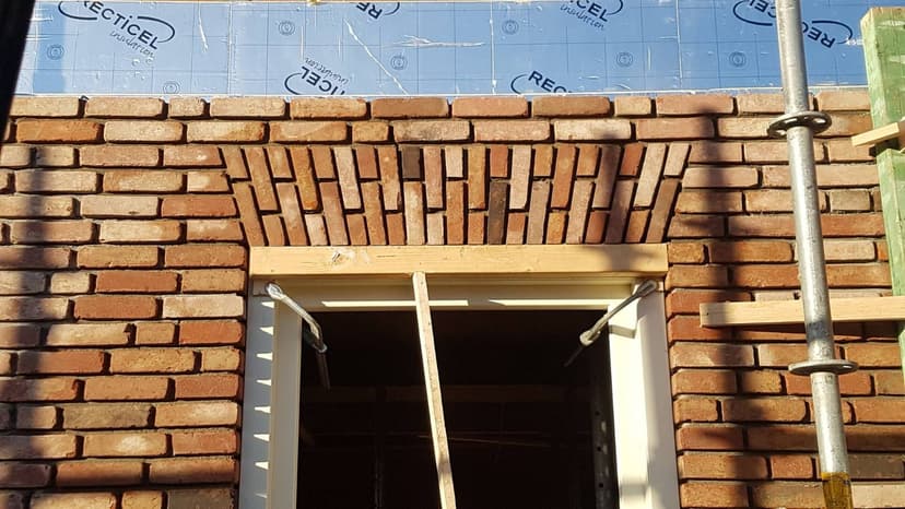 Decoratief gevelmetselwerk foto 1