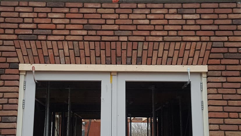 Decoratief gevelmetselwerk foto 4