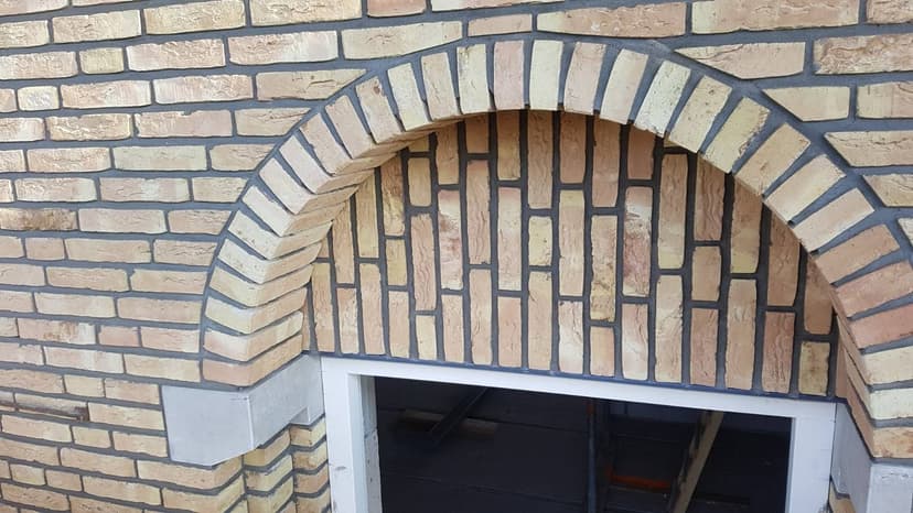 Segmentbogen met rollaag foto 2